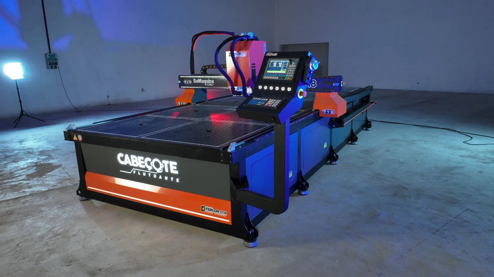 Router CNC FerGon-5118 Dual Spindle com Cabeçote Flutuante