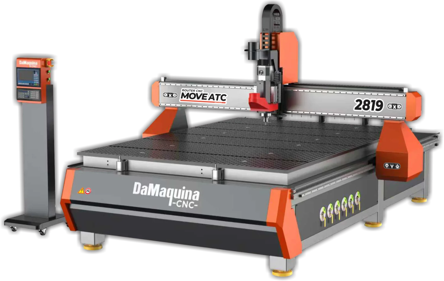 Router CNC MOVE ATC-2819 com magazine de troca automática